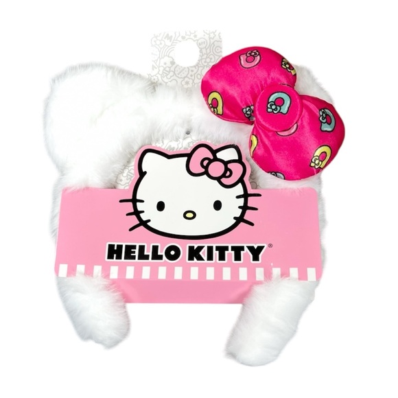 Hello Kitty Sally Rose Kitty Ears Plush Headband - Picture 1 of 10
